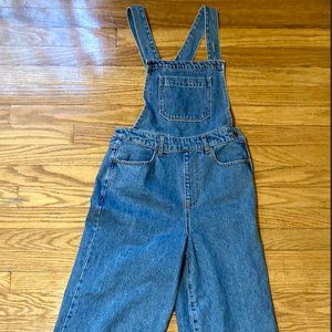 Adorable Wide Leg Jean Overalls